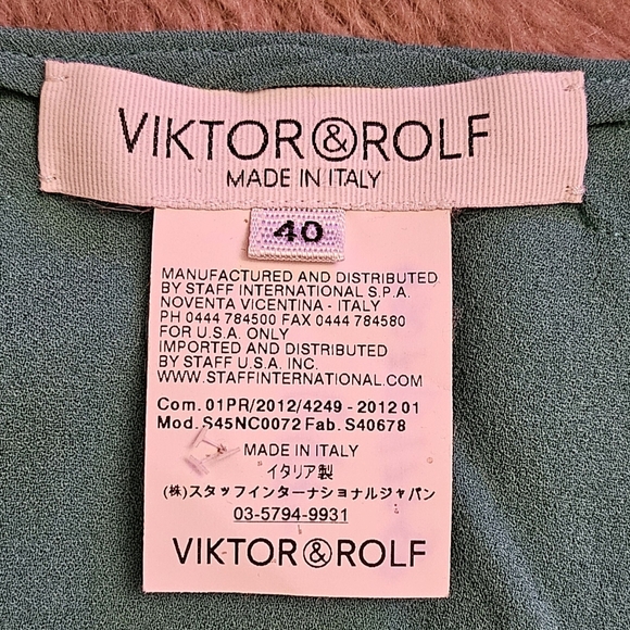 Viktor & Rolf Silk Ribbon Threaded Blouse - Picture 5 of 7